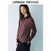 UR Women's American Retro Striped Long Sleeve Knit Top