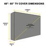 Universal Waterproof Outdoor TV Dust Cover - Polyester