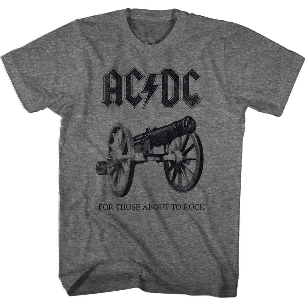 AC/DC Those About To Rock Rock and Roll Music Band T-Shirt
