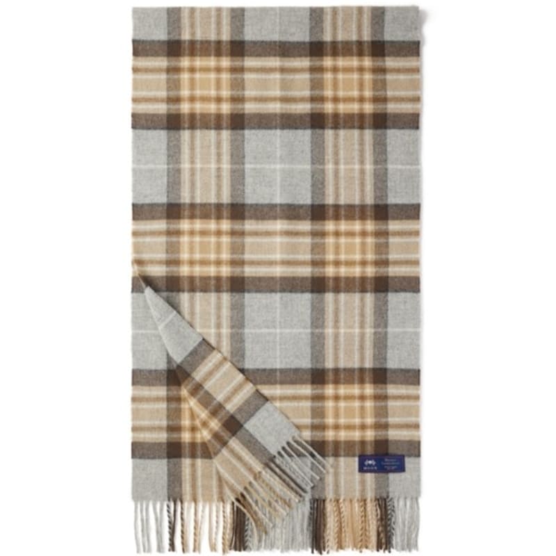 

ABRAHAM MOON Шаль-шарф из мериносовой шерсти 50 см - McKellar FREE