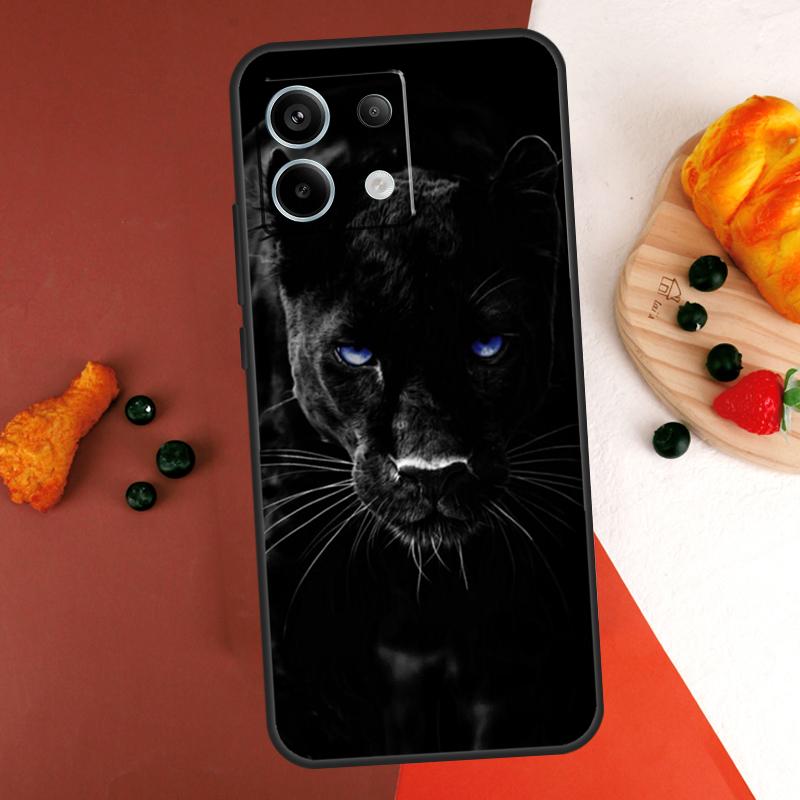 Cheetah Panther Case For Xiaomi Redmi Note 13 14 Pro 9 10 11 12 Pro 10S 11S 12S Redmi 13C 10C 12C 14C Coque