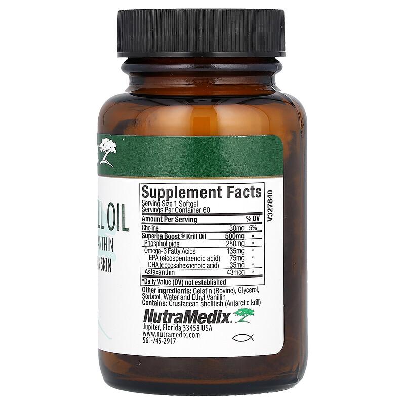 Antarctic Krill Oil, 60 Softgels
