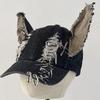 Doberman Dog Ears Hip-Hop Denim Duckbill Cap - Unisex Summer Baseball Hat