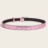 Trendy Punk Cross Star Buckle Belt Design Metal Gothic Men Women Y2K Belt Pu Leather Waistband Jeans Pants Decorative Belt