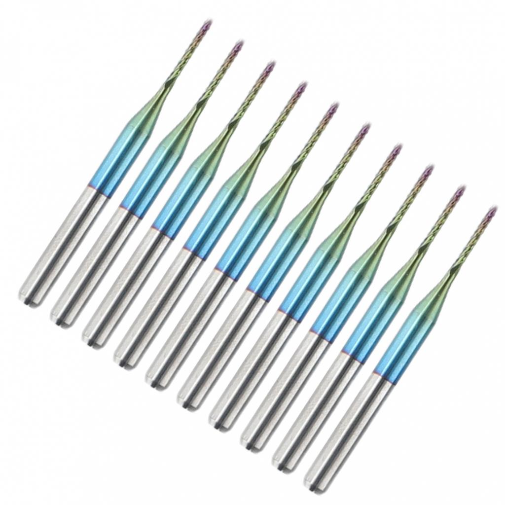 10 X 1mm Carbide Router Cutting Bit for Engraving Stainless Steel