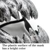 Horror Themed Kirin Face Mask Lightweight Plastic Face Covering Comfortable Wear Practical Halloween Party Accessory
