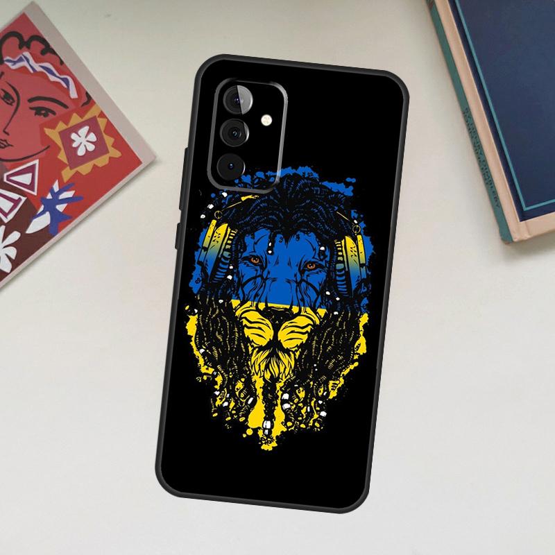 Ukraine Flag Case For Samsung Galaxy A56 A36 A16 A06 A54 A34 A14 A13 A53 A12 A22 A32 A52 A35 A17 A15 A55