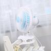 Cartoon Mini Electric Fan: Energy-Saving Shaking Head Fan for Student Dorms and Desktops