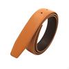 Men Belt Strap No Buckle 33mm Width Adjustable Solid Color DIY Waist for Dress Pants Business