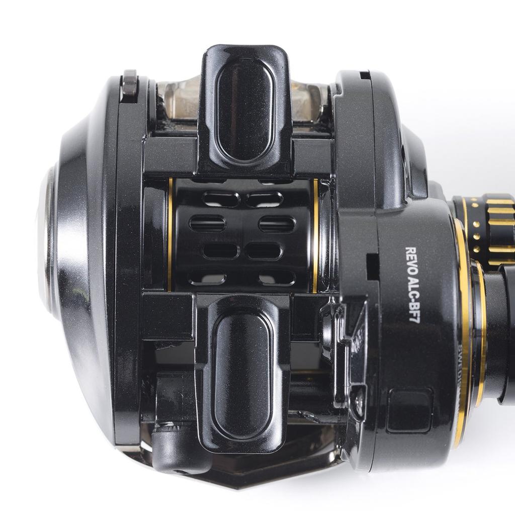 AbuGarcia REVO ALC Baitcasting Bait Lightweight and Compact BF7-L Left-Handed Reel, Finesse,