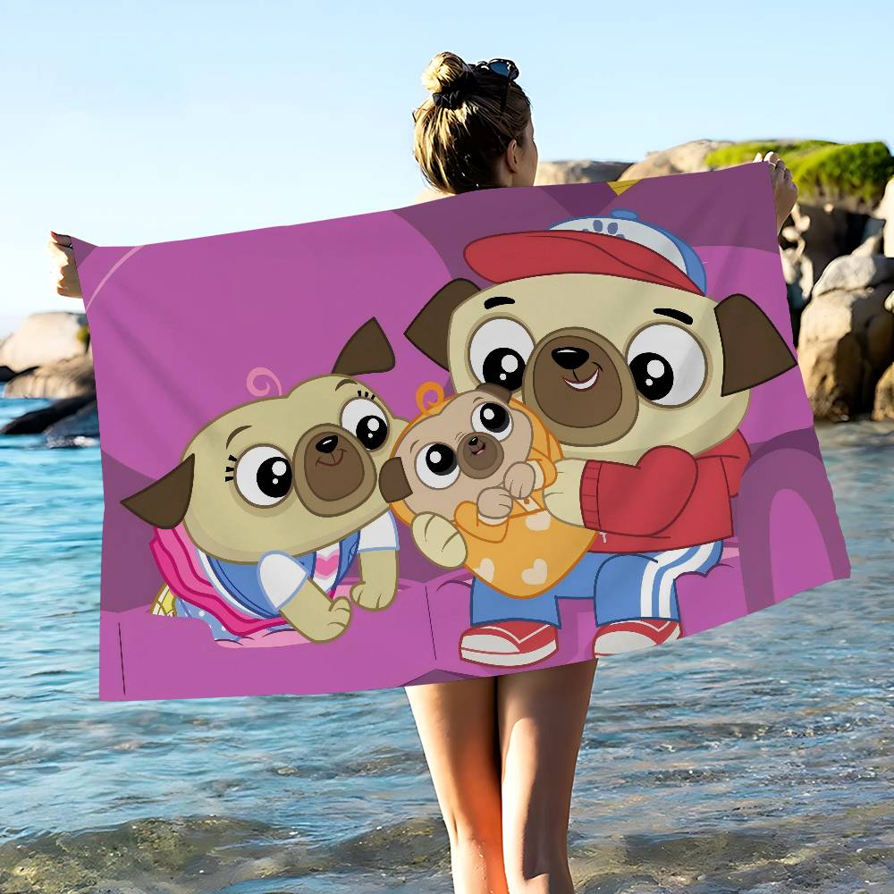 Chip and PotatoS Microfiber Beach Towel Absorbent Quick dry Soft Yoga Swimming Resort Mountain Climbing Towel