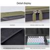 Heavy Duty Travel Dustproof Case Shockproof Portable Storage Bag Replacement for 84 Keys Mechanical Keyboard Accessories