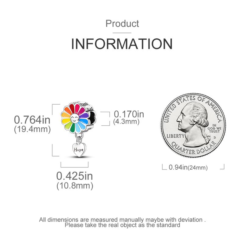 Plants Insects Charms Bead Copper Butterfly Dragonfly Cactus Clover Dangle Pendant Fit Pandora Bracelet Diy Jewelry