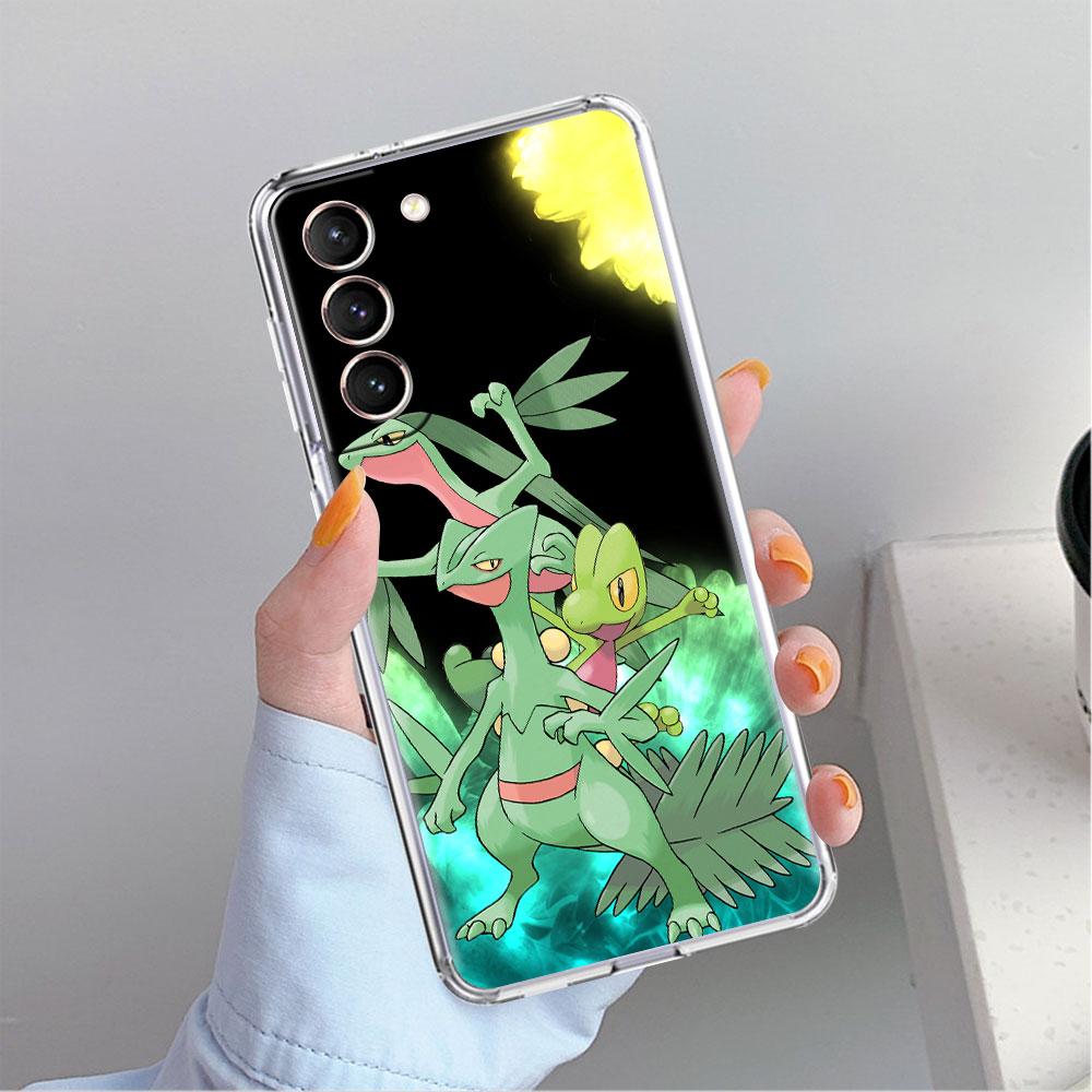 

Прозрачный чехол для Samsung Galaxy S22 S20 FE S21 S10 S9 Plus Note 20 Ultra 10 Lite Прозрачный чехол для телефона Pokemon Cute Pikachu Samsung Note 9