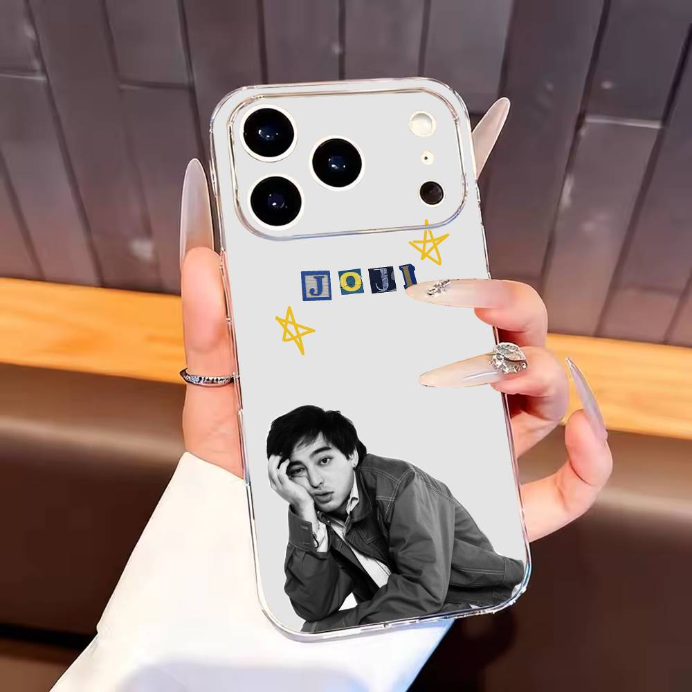 

Singer J-Joji Smithereens Phone Case For iPhone17,16,15,14,13,12,11 Plus,Pro Max Soft Transparent Cover iPhone15pro