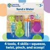 Learning Resources Toddler Toy, Finger Training, Hand Exercise, Water and Sand Play Set, LER5559, Authentic