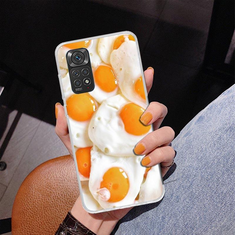 Food Fries Beer Cheese Sushi Cookie Phone Case For Xiaomi Redmi Note 15 14 13 12S 12 11 Pro Plus 14S 11S 11E 10 10S 11T 5G Perso