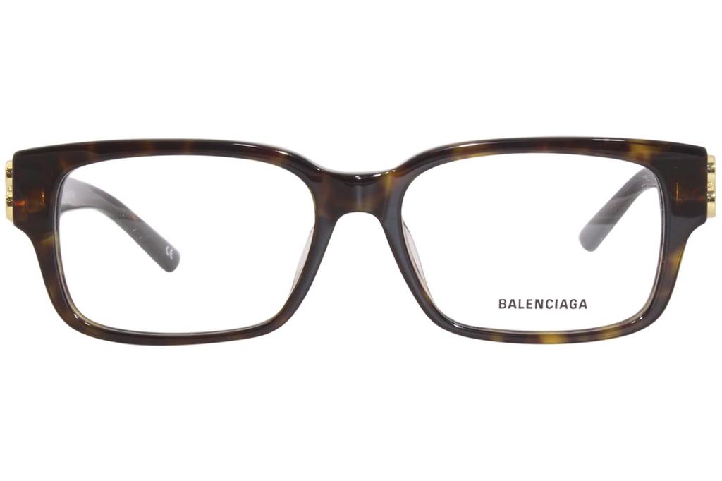 Balenciaga Eyeglasses Frame Women's BB0105O-002 Havana/Gold