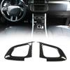 2Pcs Left Car Steering Wheel Button Cover Trim for Land Rover Range Rover Evoque 12 17