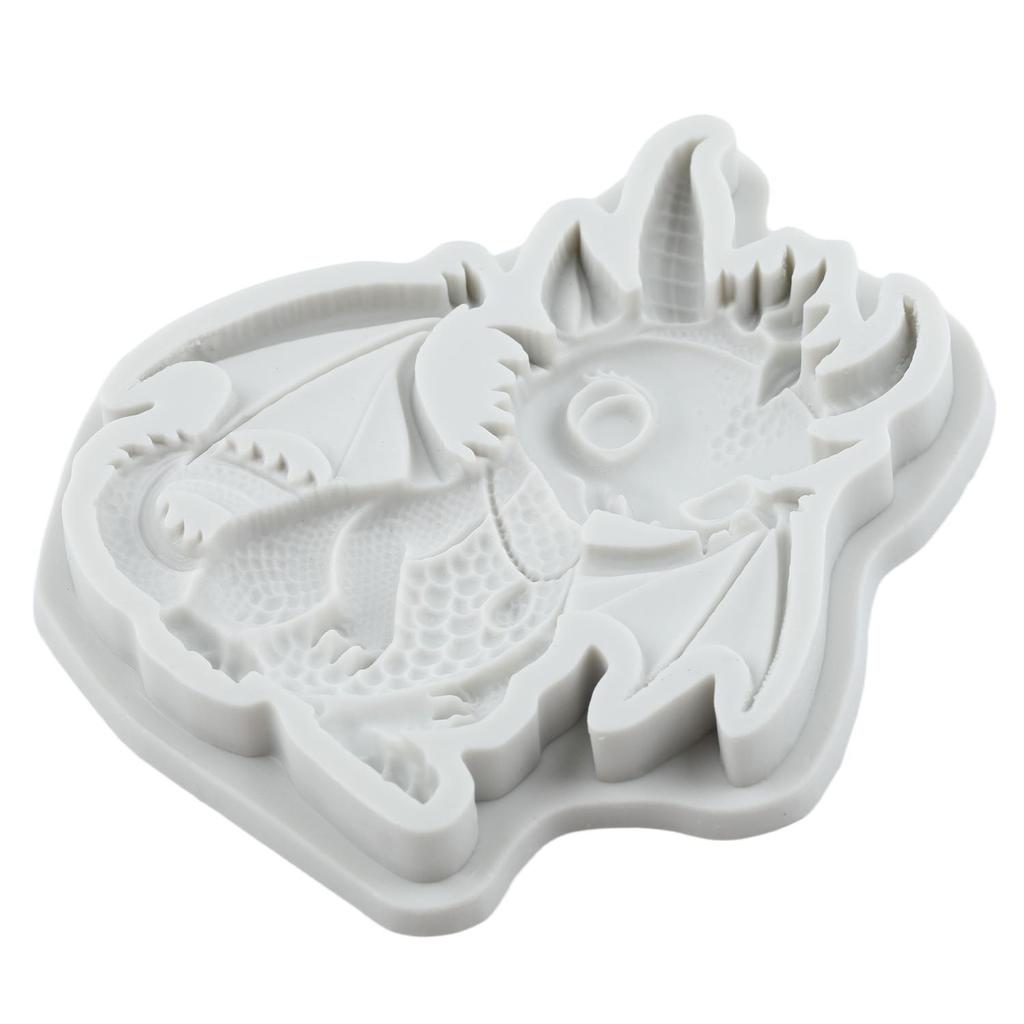 Dragon Silicone Mold Dragon Fondant Molds Cake Decorating Tools Cupcake Topper Candy Resin Clay Chocolate Gumpaste Mold