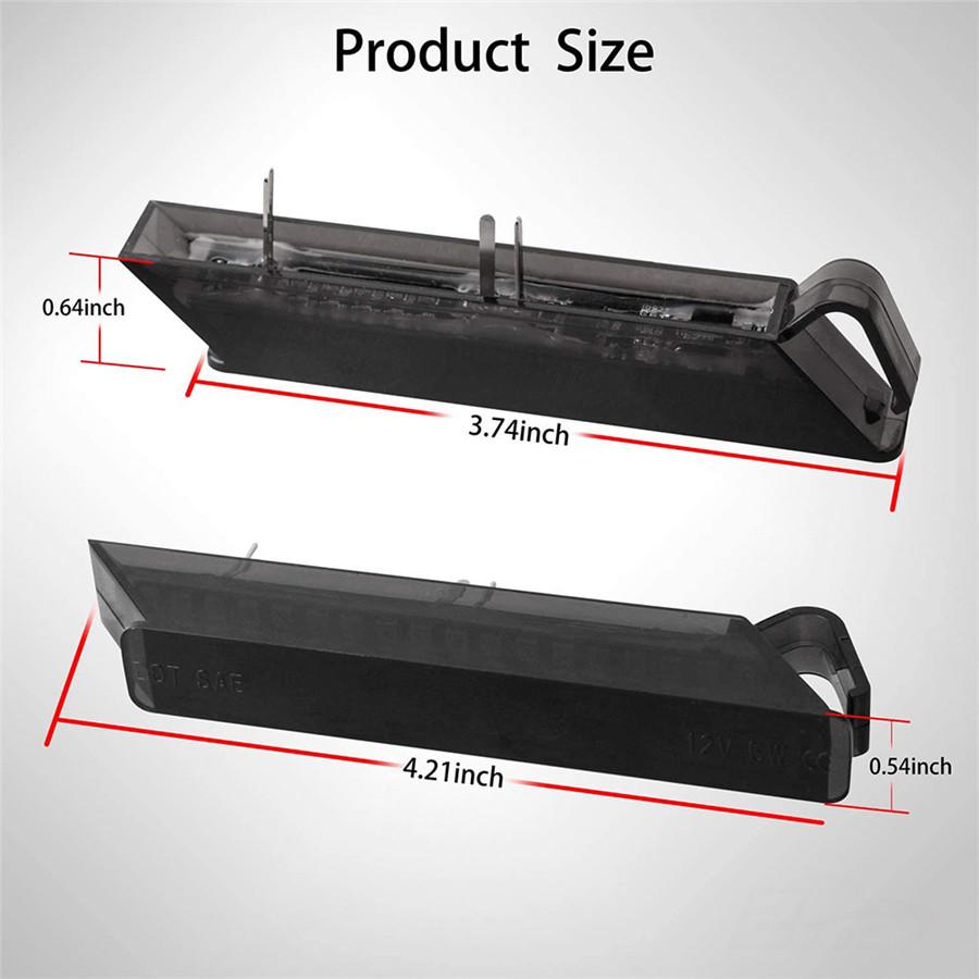 2x Dynamic LED Side Mirror Turn Signal Lamp For Ford Expedition 97-07 F150 04-14