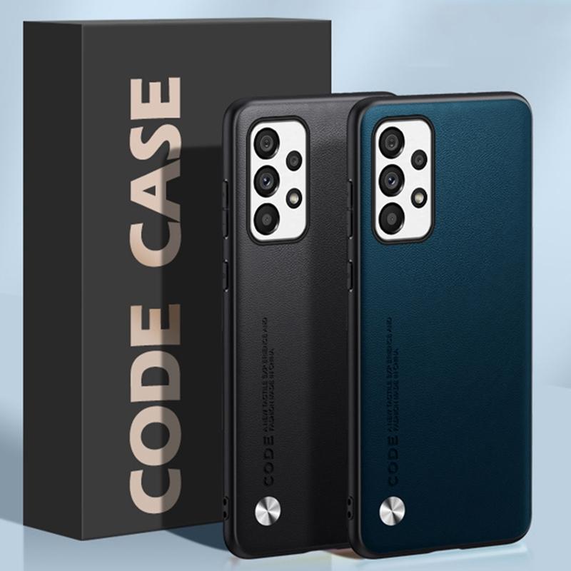 Luxury PU Leather Case For Samsung Galaxy A53 5G Back Cover Silicone Shockproof Full Protection Phone Case For Samsung A53 Coque