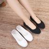 Women's Shoes Flat-soled Nurse Shoes Little White Shoes Beautician Work Shoes Women's Cloth Shoes Soft-soled Care Shoes Wedge Heel Women's Medical Sho