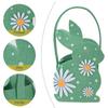 Soft Easter Rabbit Candy Tote Bag Felt Material 3D Bunny Bag Children Easter Gift Bag  Party