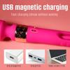 Patting AV Vibrator for Women AV Stick Magic Wand Clitoris Stimulator G Spot Massager Female Masturbator Dildo Sex Toy for Adult