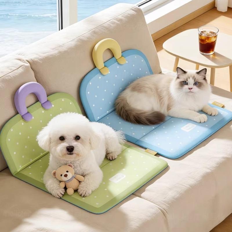 Pet Summer Cooling Mat, Breathable Mesh Design | Made with Sweat-Absorbent Material,Suitable for Small,Medium, and Large Pet Dog