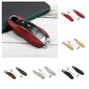 Soft Leather + ABS Car Remote Key Case Fix Part For Porsche Panamera 2010-2016