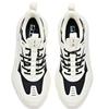 Anta Life Collection Cushioned Anti-Slip Wear-Resistant Breathable Lightweight Low-Top Casual Shoes Men's Black White Sneakers 912228820-4
