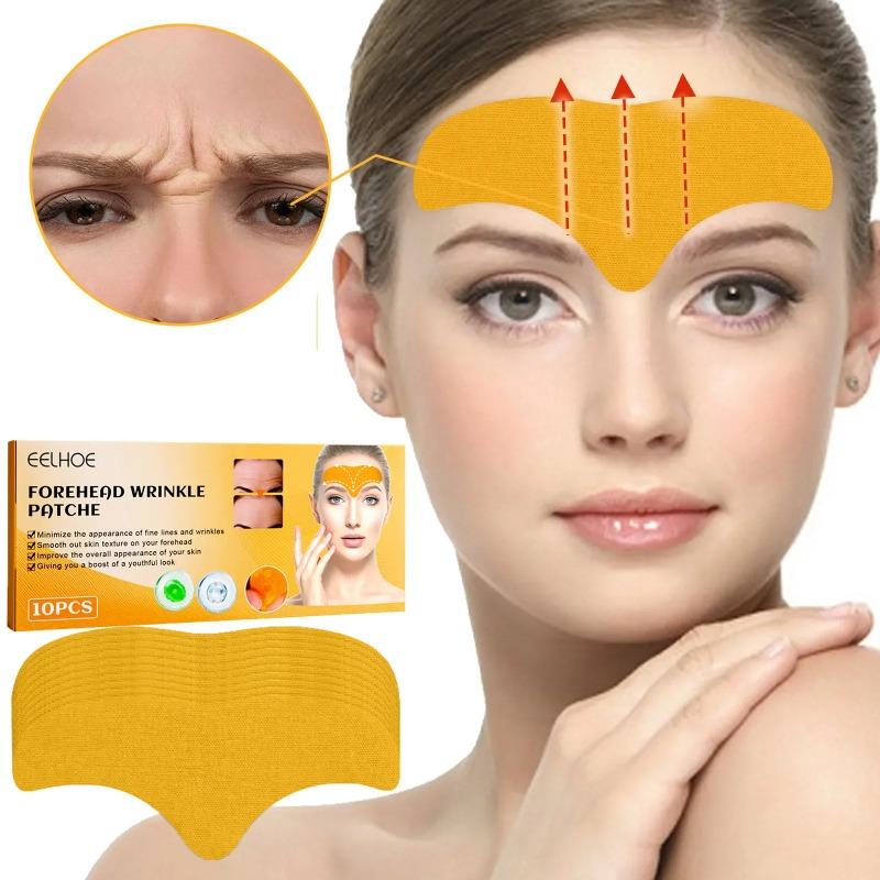 Patch per Rughe della Fronte Schiarente Maschera Rassodante Antirughe per la Fronte Adesivi per Trattamento delle Rughe di Espressione Cura della Pelle del Viso Antietà