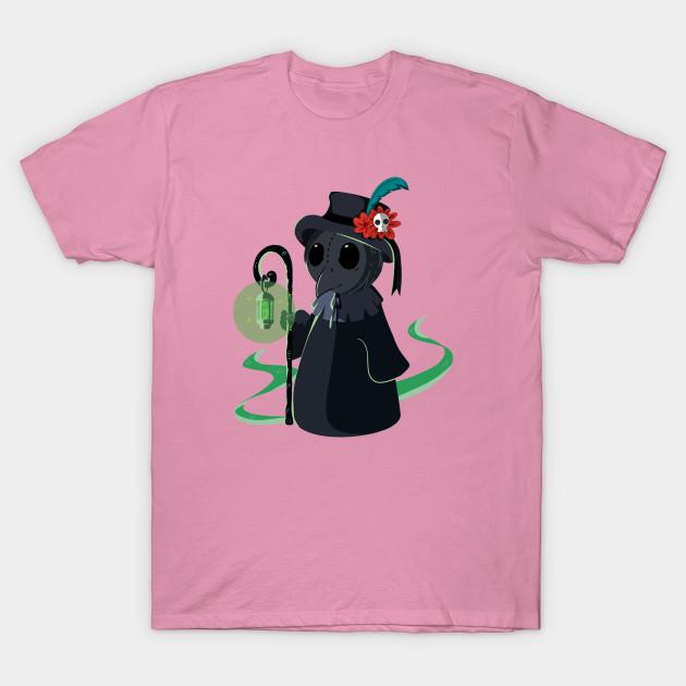 T Shirt Women Little Plague Doctor Harajuku Print Kawaii Tshirt Summer Short Sleeve Female T-Shirt Top Tee