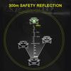 TOMALL 6Pcs 3D Strong Reflective Stripe Sticker for Car Fender Hood Bumper High-Intensity Night Visibility Reflective Decal Safety Warning Diamond