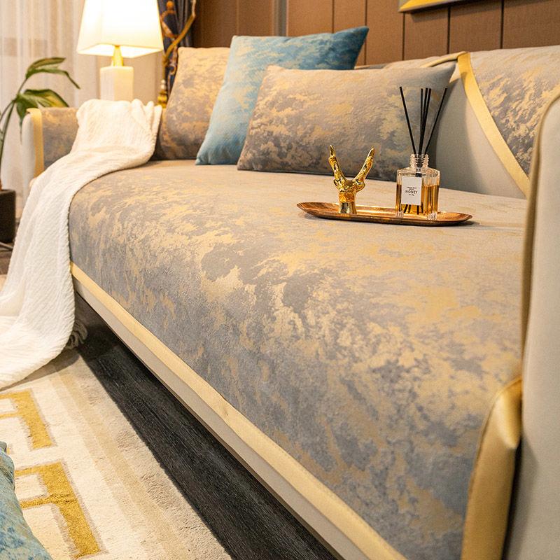 

Высококачественный всесезонный универсальный коврик для дивана, минималистичный нескользящий удобный чехол для сиденья, пыленепроницаемый, дышащий тканевый чехол для дивана 70x180cm 1pcs