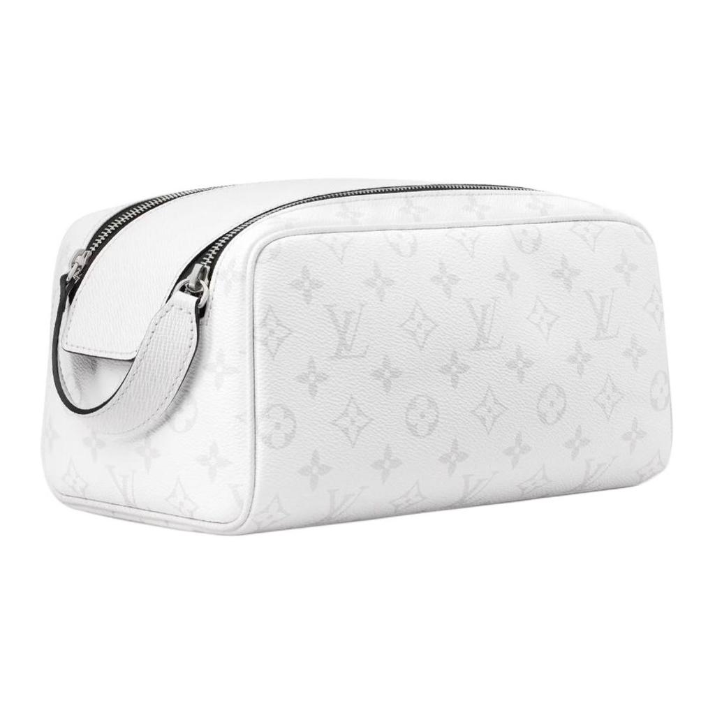Louis Vuitton Bolsa de Toilette em Lona Revestida com Monograma Bolsa de Toilette Masculina Optical-White M27794