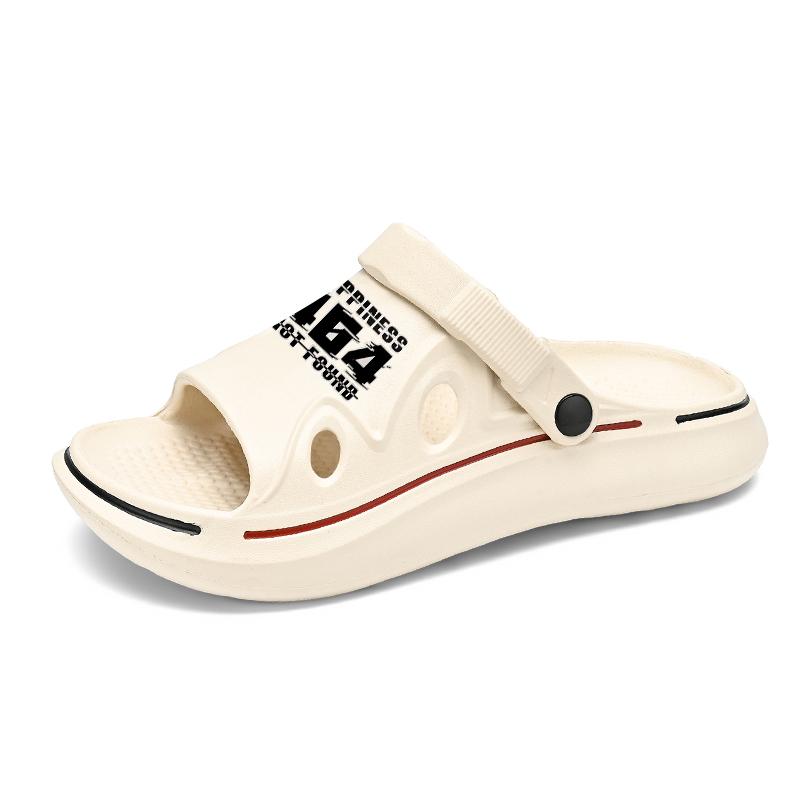 Fashion Summer Men's Massage Slippers Indoor Outdoor Sandals Beach Comfortable Soft Slides Clogs Casual Shoes Men Women Home Slippers