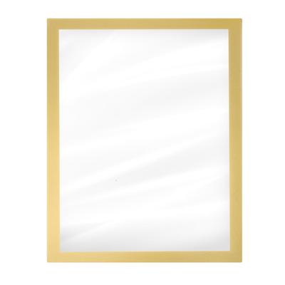 Golden A4 Magnetic Photo Frame Pvc Picture Holder For Certificate Business License Display Wall Decor Office Home