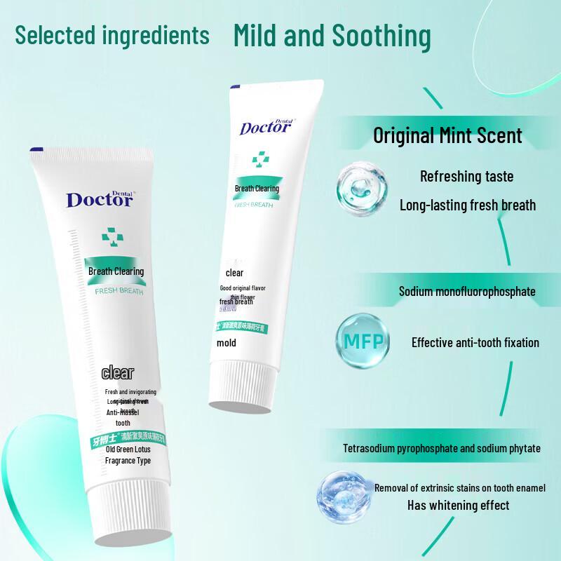 Dr. Ya Fresh Breath & Gum Care Toothpaste