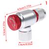 Portable Mountain Bike Co2 Cylinder Pump Gas Nozzle Fast Inflator Head Adapter