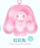 Original 100% Yooki Hopping Bunny Series Trendy Gourmet Restaurant Doll Keychain Cute Bag Pendant Surprise For Kids Adults Children's Birthday Gift