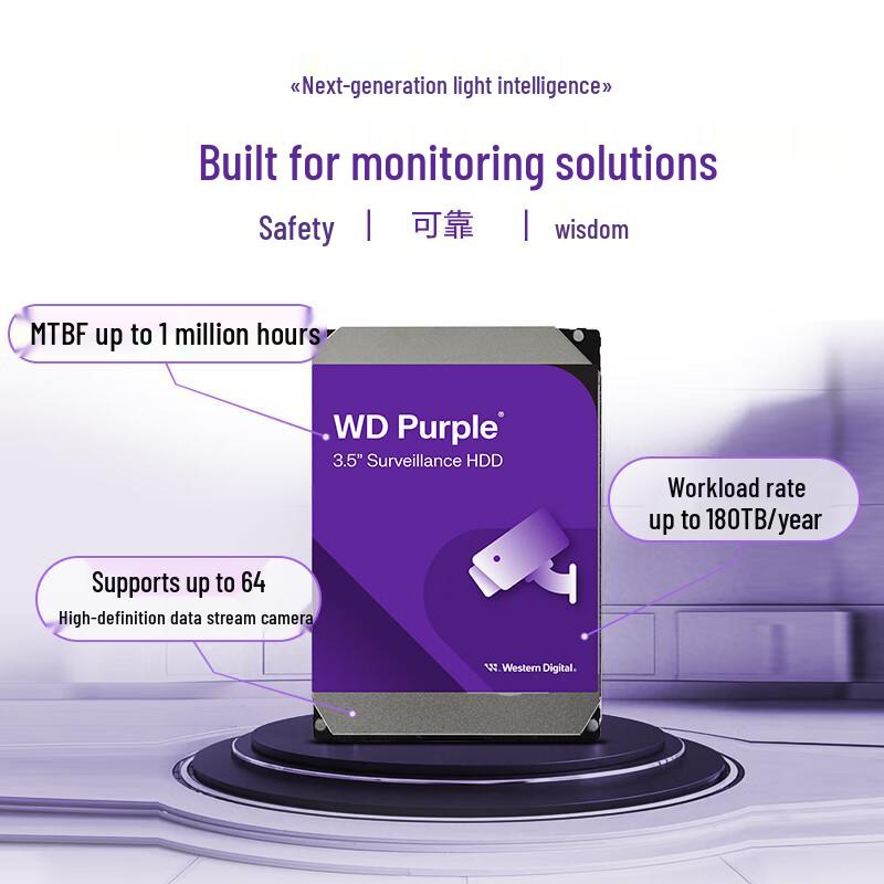 Western Digital WD Purple Surveillance Hard Drive