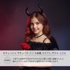 [Silver & Style] Succubus Horn Devil Headband, Cosplay Devil Horns, Cute Halloween (Black)