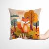 Case for Pillow Covers Decorative Cushion Cartoon Fox Velvet Cushion Cover x Rectangular Cover for Living Room Cushions Sofa