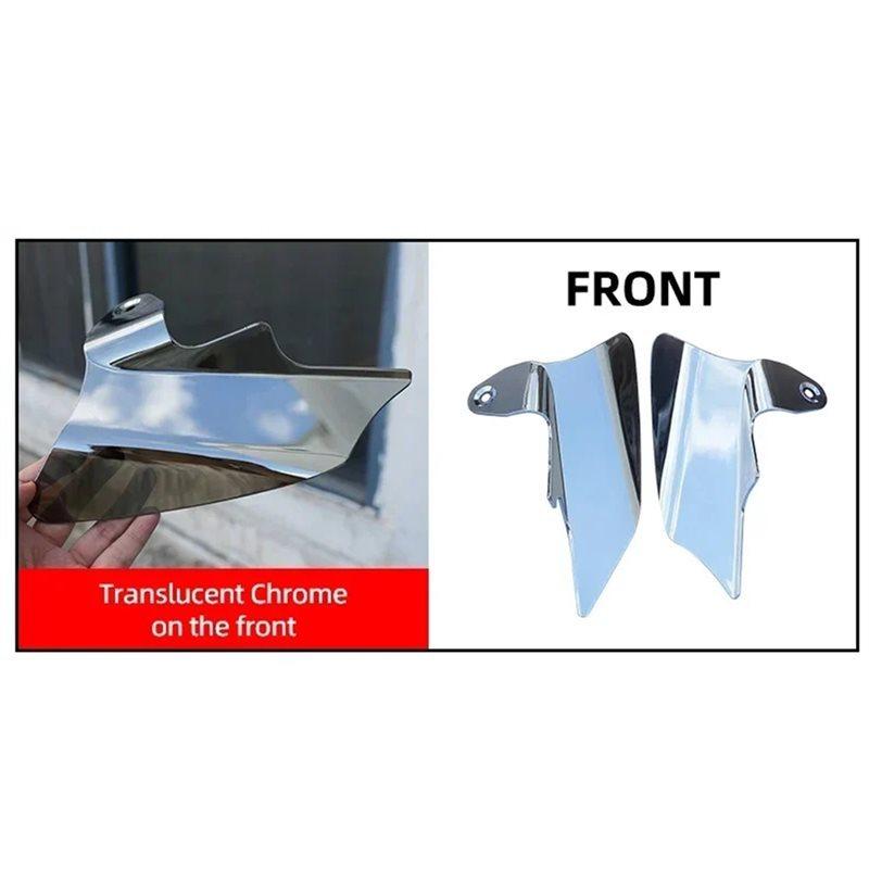 Chrome Heat Deflector Shield For Touring Electra Glides Road Kings Street Glides 97-07