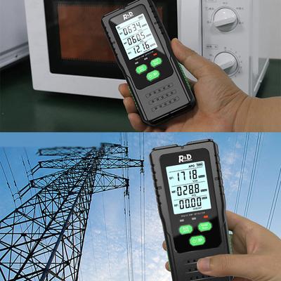 3in1 Multifunktionaler elektrischer Feld-Magnetfeld-HF-Detektor Handheld Elektromagnetisch