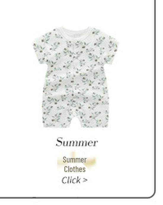 Ins Style Baby Clothes: Summer Short-Sleeved Baby Shorts Set
