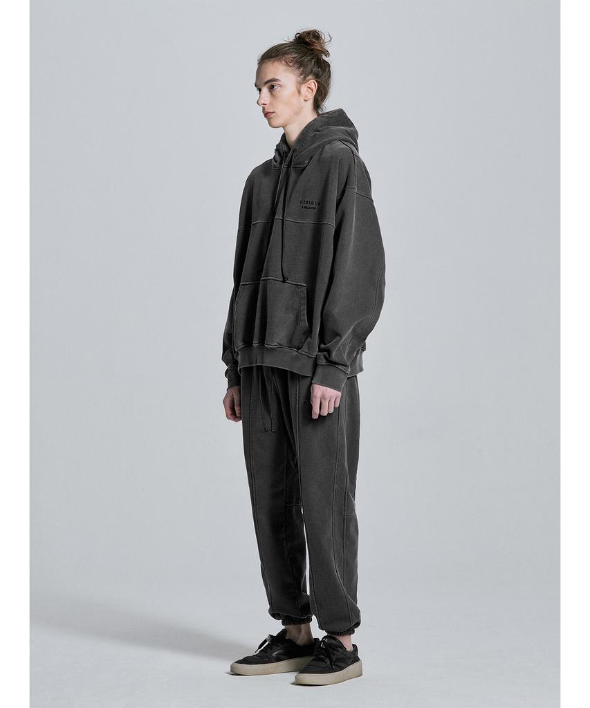 Washed Hoodie - Black