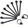 Universal Cable Tie Car Wiring Harness Fastener Manager Car Route Cable Clamp Fixed Retainer Clip Car Wire Organizers